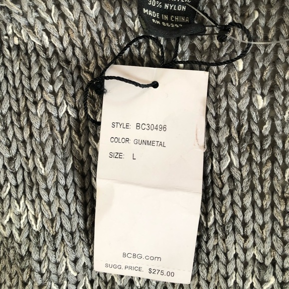 BCBGMaxAzria Grey sweater size L - Picture 10 of 10